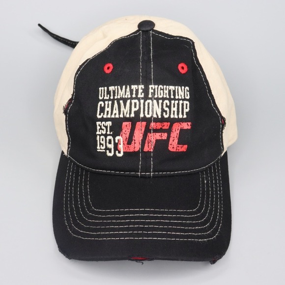 UFC Hat Baseball Cap Ultimate Fighting Championship OSFM Adjustable Strapback - Picture 1 of 8